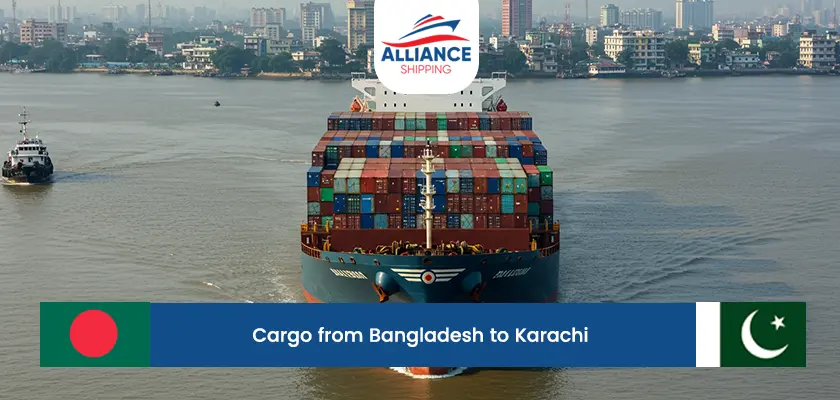 cargo from bangladesh to karachi