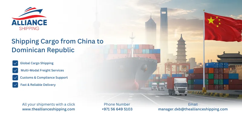 Shipping cargo from China to Dominican Republic