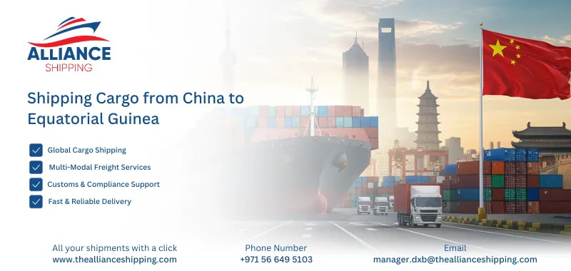 Shipping cargo from China to Equatorial Guinea