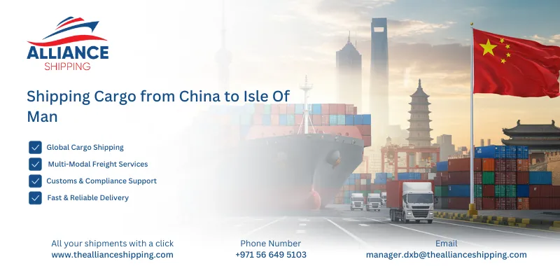 Shipping cargo from China to Isle of Man