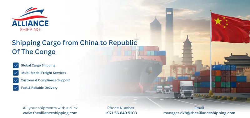 Shipping cargo from China to Republic of the Congo
