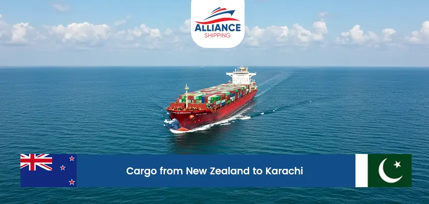 cargo from new zealand to karachi